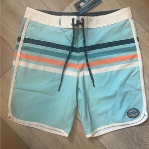 NWT Salt Life Men's Aqua Swim Shorts